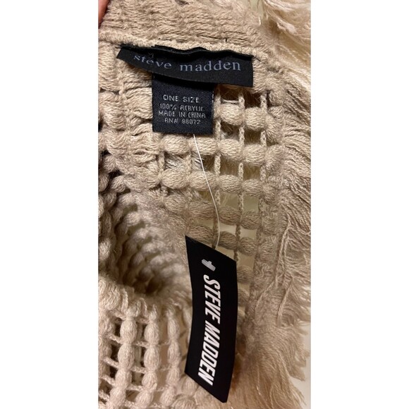 NWT STEVE MADDEN Ombre Infinity Scarf, Neutral Colors - Picture 4 of 5